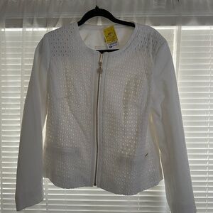 Brand new Anne Klein white jacket